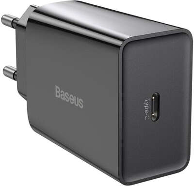 Зарядное устройство Baseus Speed Mini Quick Charger USB-C 20W, Black [CCFS-SN01]