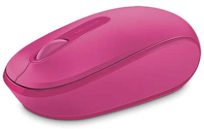 Мышь беспроводная Microsoft Retail Wireless Mobile Mouse 1850 Magenta Pink USB (U7Z-00065)