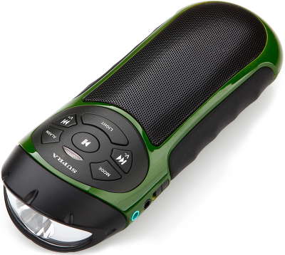Аудиомагнитола Supra PAS-6277 зеленый/черный 3Вт/MP3/FM(an)/microSD