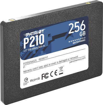 Твердотельный накопитель 2.5" SATA3 256Gb Patriot P210 [P210S256G25] (SSD)