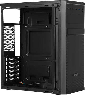 Корпус Digma DC-ATX200-U3, черный, ATX, Без БП (DC-ATX200-U3)