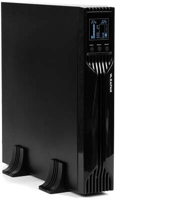 ИБП БАСТИОН RAPAN-UPS 1000 RACK+2x9Ah, 1000 В·А, 700 Вт, IEC, черный