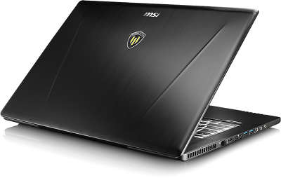 Ноутбук MSI WS72 17.3" FHD i5-6300HQ/8/1000/noDVD/Quadro M600M 2G/Cam/BT/WiFi/black/W10Pro