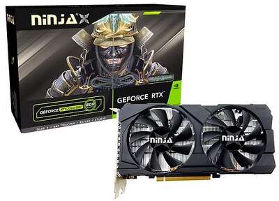 Видеокарта Ninja (Sinotex) RTX2060 SUPER 8GB GDDR6 256bit DVI DP HDMI 2FAN RTL