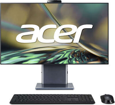 Моноблок Acer Aspire S27-1755 27" WQHD i7-1260P 1.5 ГГц/16/512 SSD/WF/BT/Cam/Kb+Mouse/без ОС,серый