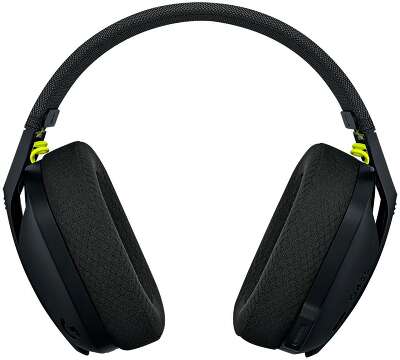 Гарнитура игровая Logitech G435 Black черная, беспроводная, накладной тип, дифузоры 40мм, 20 Гц - 20 кГц, USB Lightspeed + Bluetooth, кабель для зарядки USB-C - USB-A