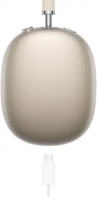 Гарнитура накладные Apple AirPods Max 2024 A3184 сияющ.зв. беспроводные bluetooth оголовье (MWW53AM/A)
