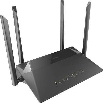 Роутер беспроводной D-Link DIR-842/RU/R1 AC1200 10/100/1000BASE-TX черный