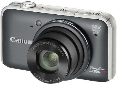 Цифровая фотокамера Canon PowerShot SX220 HS Grey
