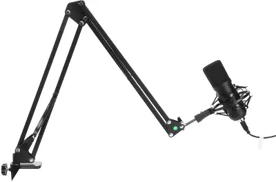 Микрофон проводной Оклик SM-700G 2.5м черный