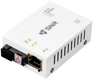 Медиаконвертер SNR Медиаконвертер 10/100/1000-Base-T / 100/1000Base-FX, Tx/Rx: 1310/1550нм