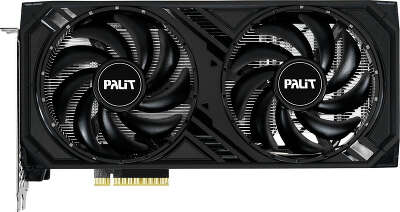 Видеокарта Palit nVidia GeForce RTX 4060 PA-RTX4060 DUAL 8Gb DDR6 PCI-E HDMI, 3DP