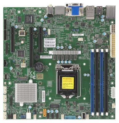 Материнская плата mATX LGA1151v2 Supermicro X11SCZ-F