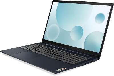 Ноутбук Lenovo IdeaPad 3 15IAU7 15.6" FHD IPS i7-1255U/8/512Gb SSD/Без OC темно-синий