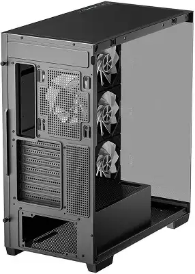 Корпус Deepcool CG580 4F черный без БП ATX 6x120mm 3x140mm 2xUSB3.0 audio bott PSU