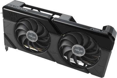 Видеокарта Asus PCI-E 4.0 DUAL-RX7800XT-O16G AMD Radeon RX 7800XT 16Gb 256bit GDDR6 2169/19500 HDMIx1 DPx3 HDCP Ret