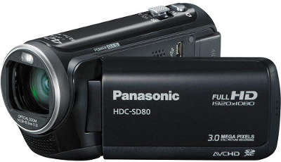 Видеокамера Panasonic HDC-SD80EE-K