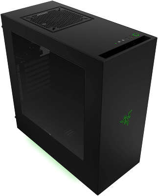 Корпус NZXT S340 Razer черный/зеленый без БП ATX 3x120mm 3x140mm 2xUSB3.0