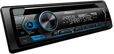 Автомагнитола Pioneer DEH-S4250BT 1DIN 4x50Вт ПДУ RDS