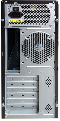 Корпус MidiTower Powerman BA833 Black PM-600ATX-F U3.0*2+A(HD) ATX, mATX