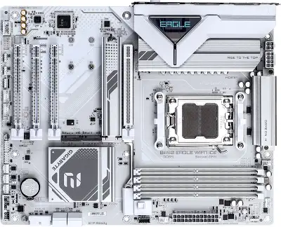 Материнская плата Gigabyte B850 EAGLE WF7 ICE SocketAM5 AMD B850 4xDDR5 ATX AC`97 8ch(7.1) 2.5Gg RAID+HDMI+DP