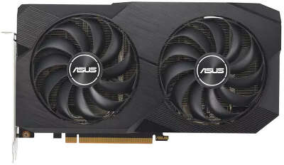 Видеокарта Asus PCI-E 4.0 DUAL-RX6600-8G AMD Radeon RX 6600 8Gb 128bit GDDR6 2044/14000 HDMIx1 DPx3 HDCP Ret