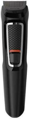 Триммер Philips MG3730/15 черный (насадок в компл:8шт)