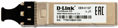 Модуль D-Link SFP Transceiver, 1000Base-SX, Duplex LC, 850nm, Multi-mode, 550M