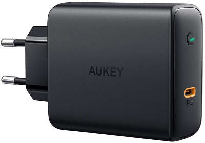 Зарядное устройство Aukey Wall Charger USB-C 60W PD GaN Power Tech [PA-D4]