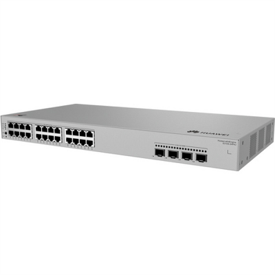Коммутатор HUAWEI eKit S310S-24P4J (L2+, 24*10/100/1000BASE-T ports (400 W PoE+), 4*2.5GE SFP ports, built-in AC power)