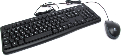 Клавиатура + мышь Logitech Desktop MK120 Black 920-002561