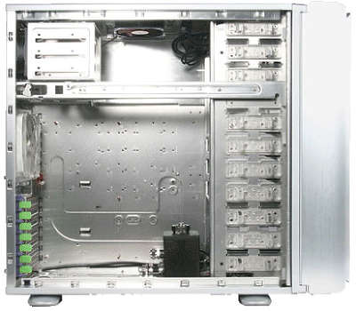 Корпус midiATX 2.03 Thermaltake Kandalf Silver Window (VD4000SWA) Liquid Cooling System (без б,п)