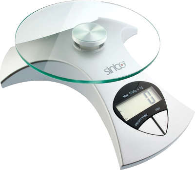 Весы кухонные электронные Sinbo SKS 4512 серебристый