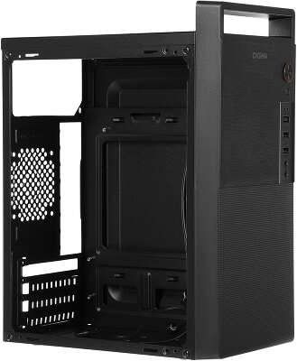 Корпус Digma DC-MATX101-U2, черный, mATX, Без БП (DC-MATX101-U2)