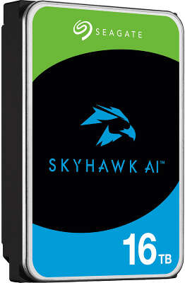 Жесткий диск/ HDD Seagate SATA3 16Tb SkyHawkAI 6Gb/s 7200 512Mb 1 year warranty
