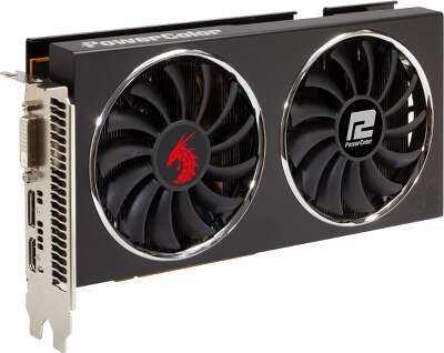 Видеокарта PowerColor AMD Radeon RX 5500XT Red Dragon 8Gb GDDR6 PCI-E DVI, HDMI, DP