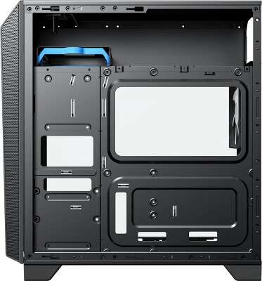Корпус GameMax Nova N5, черный, ATX, Без БП (Nova N5)