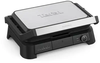 Электрогриль Tefal GC520DE0 2200Вт черный/серебристый