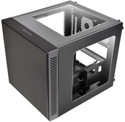 Корпус Thermaltake Case Suppressor F1, window, Black, w/o PSU, mITX