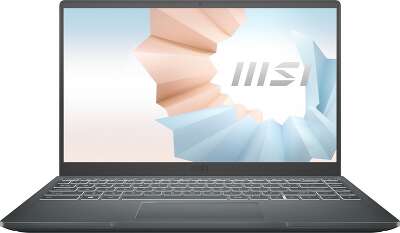 Ноутбук MSI Modern 14 B11MOU-1240RU 14" FHD IPS i7-1195G7/16/512 SSD/W11Pro