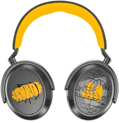 Гарнитура мониторные Sennheiser Momentum Wireless 4 80th Anniversary 2м черный/желтый беспроводные bluetooth оголовье (700433 M4AEBT 80TH)