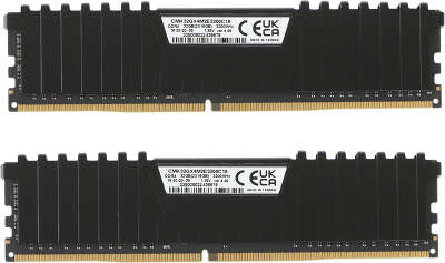 Набор памяти DDR4 DIMM 2x16Gb DDR3200 Corsair Vengeance LPX (CMK32GX4M2E3200C16)