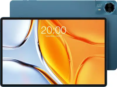 Планшет Teclast T70 G99 (2.2) 8C RAM8Gb ROM256Gb 14" IPS 1920x1200 4G 2Sim Android 14 серый 13Mpix 8Mpix BT WiFi microSD 1Tb 10000mAh