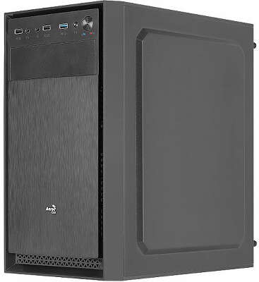 Корпус AeroCool CS-104-S-BK-v1, черный, mATX, Без БП (ACCS-PC12014.11)