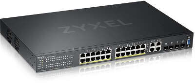 Коммутатор ZYXEL NebulaFlex Pro GS2220-28HP, управляемый