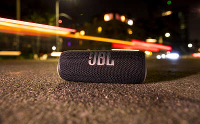 Акустическая система JBL Flip 6, Black [JBLFLIP6BLK]