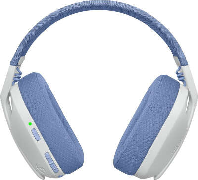 Наушники с микрофоном Logitech G435 белый/синий накладные BT/Radio оголовье (981-001077)