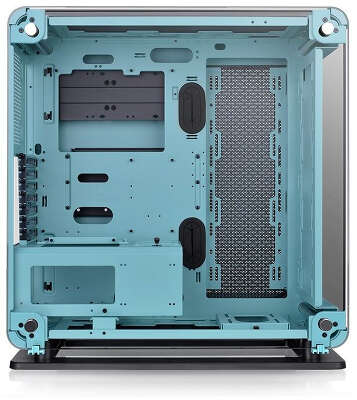 Корпус Thermaltake Core P6 TG Turquoise, бирюзовый, ATX, Без БП (CA-1V2-00MBWN-00)