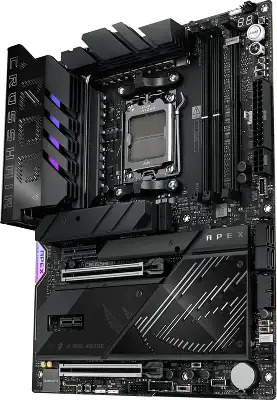 Материнская плата ASUS ROG CROSSHAIR X870E APEX, AM5, X870E, 4*DDR5, 4*SATA, 5*M.2, 8*USB 3.2, 2*Type-C, 2*USB4, 6*PCIx16, 1xPCIe 4, 1xPCIe, ATX; 90MB1KR0-M0EAY0