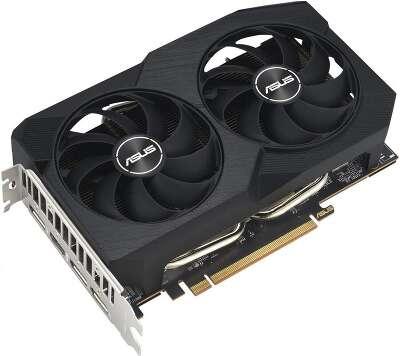 Видеокарта Asus PCI-E AMD Radeon RX 7600 8G DUAL OC V2 (8Gb/GDDR6/128 bit/DP, HDMI) RTL (DUAL-RX7600-O8G-V2)